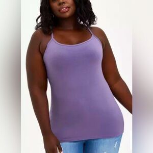 NWT TORRID Tank Cami Top Light Purple Size 5X (28)